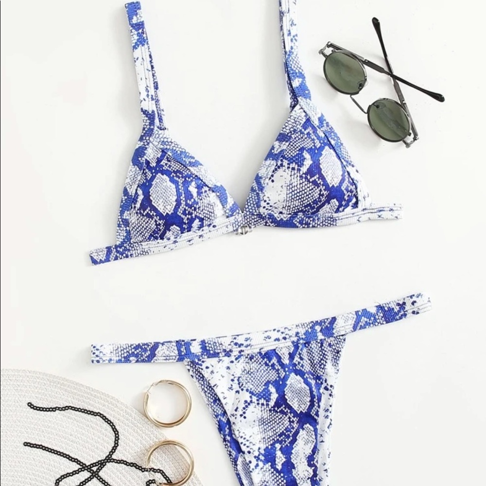 Boutique Snakeskin Bikini